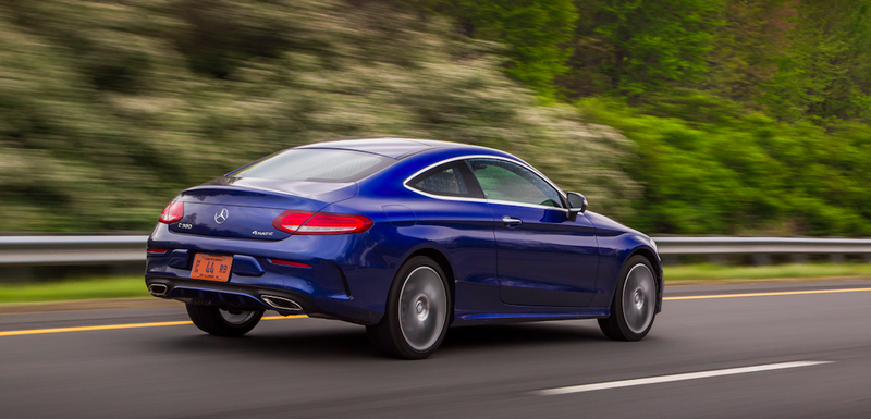 Illustration for article titled The 2017 Mercedes C300 Coupe Looks Good And Drives Good Also